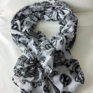Harry Potter Toss Icons Oblong Scarf